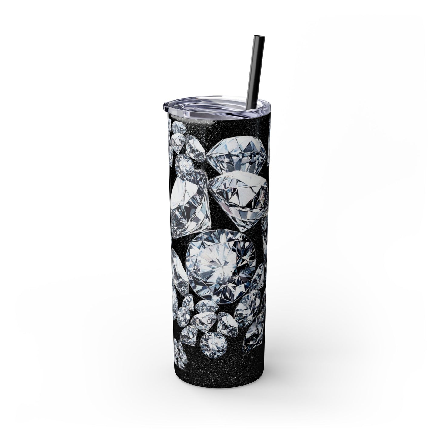 "Diamonds" Skinny Tumbler