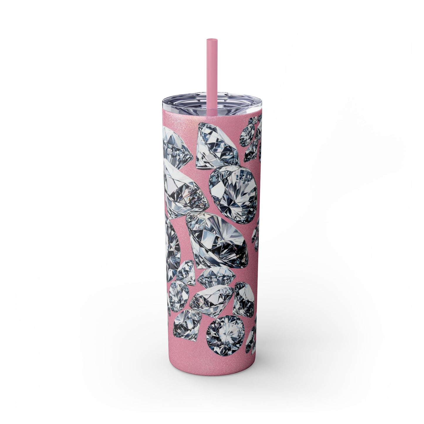 "Diamonds" Skinny Tumbler