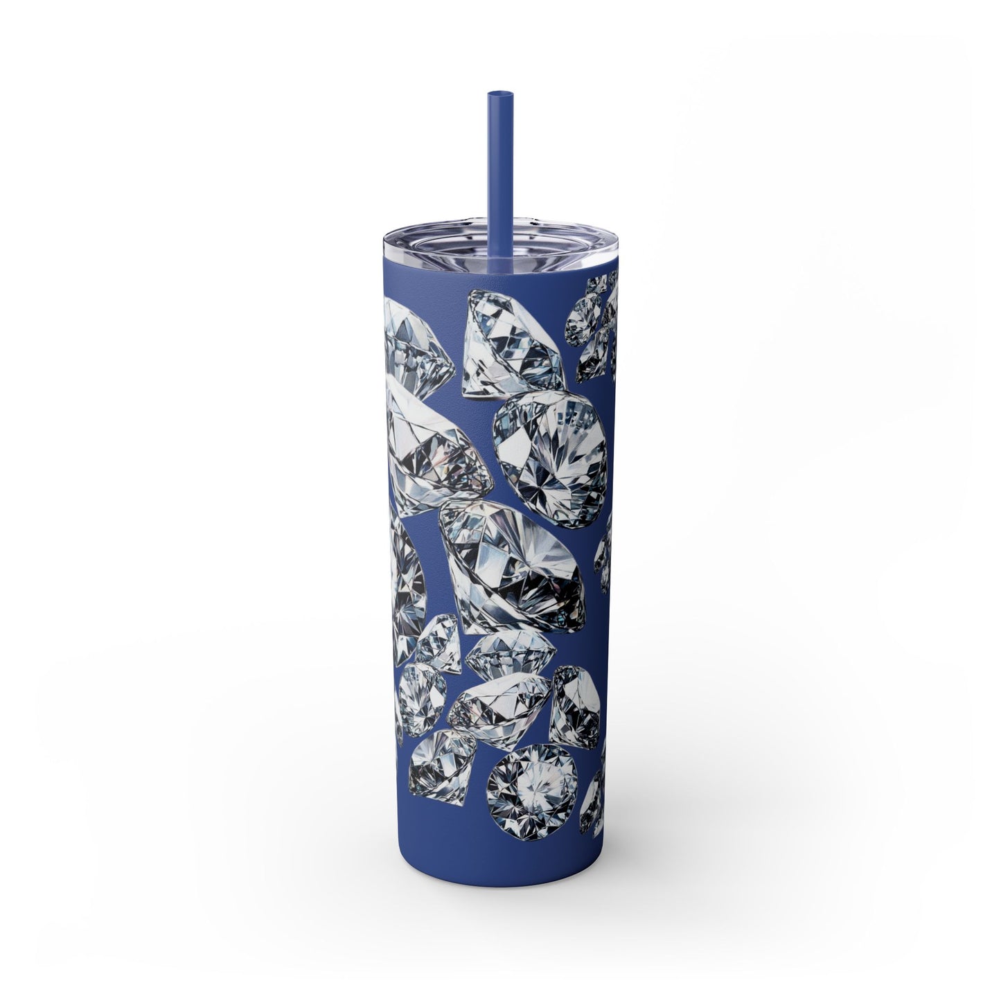 "Diamonds" Skinny Tumbler