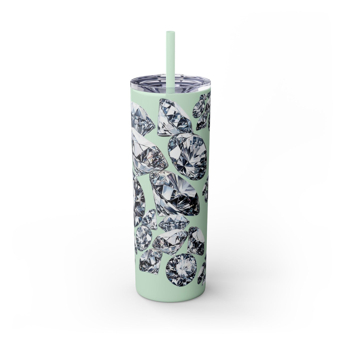 "Diamonds" Skinny Tumbler