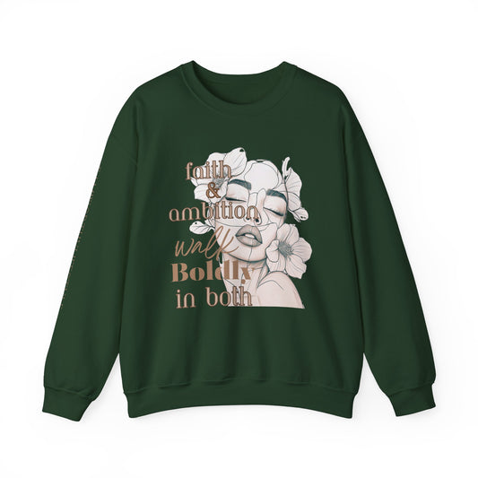 "Faith And Ambition" Crewneck Sweatshirt