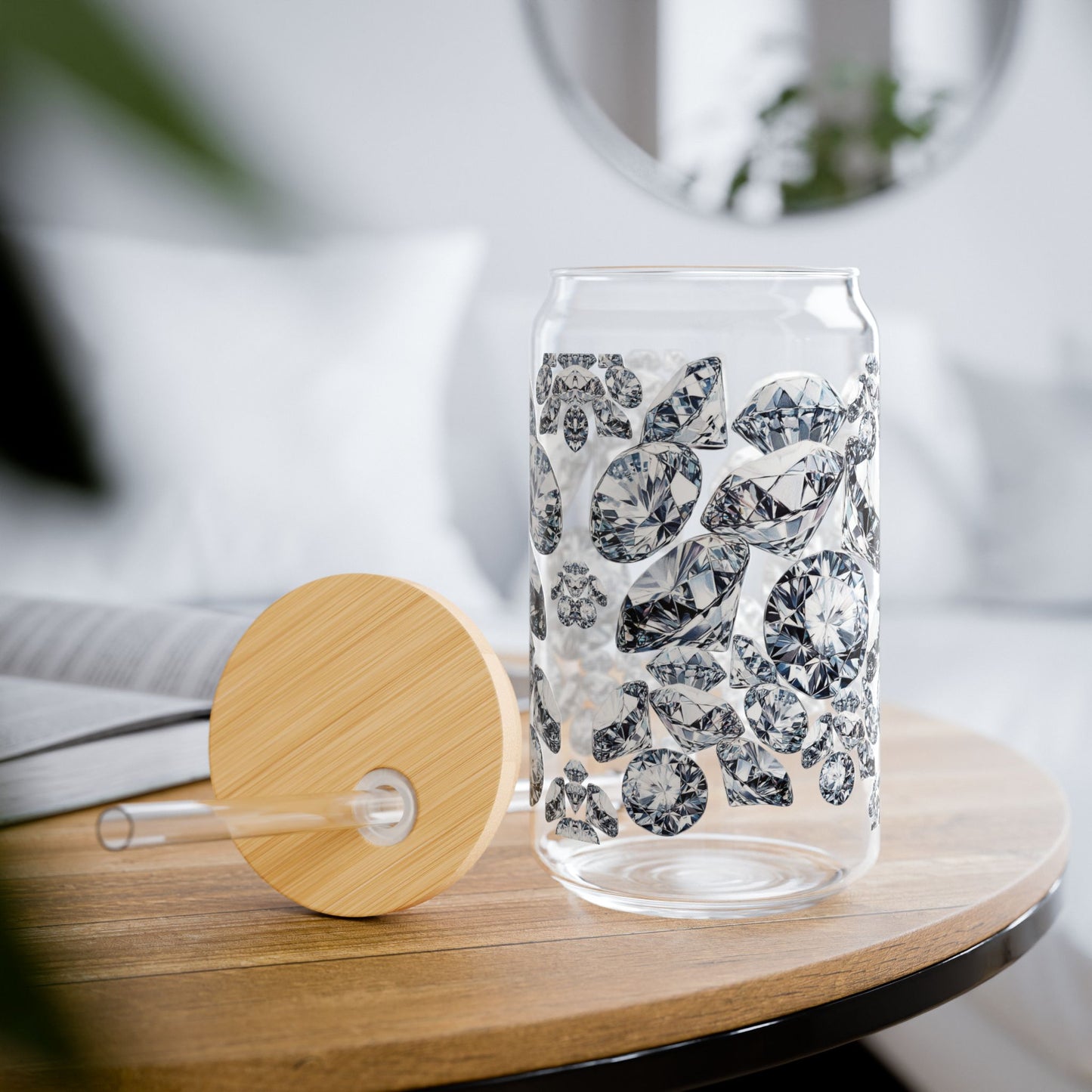 "Diamonds" Sipper