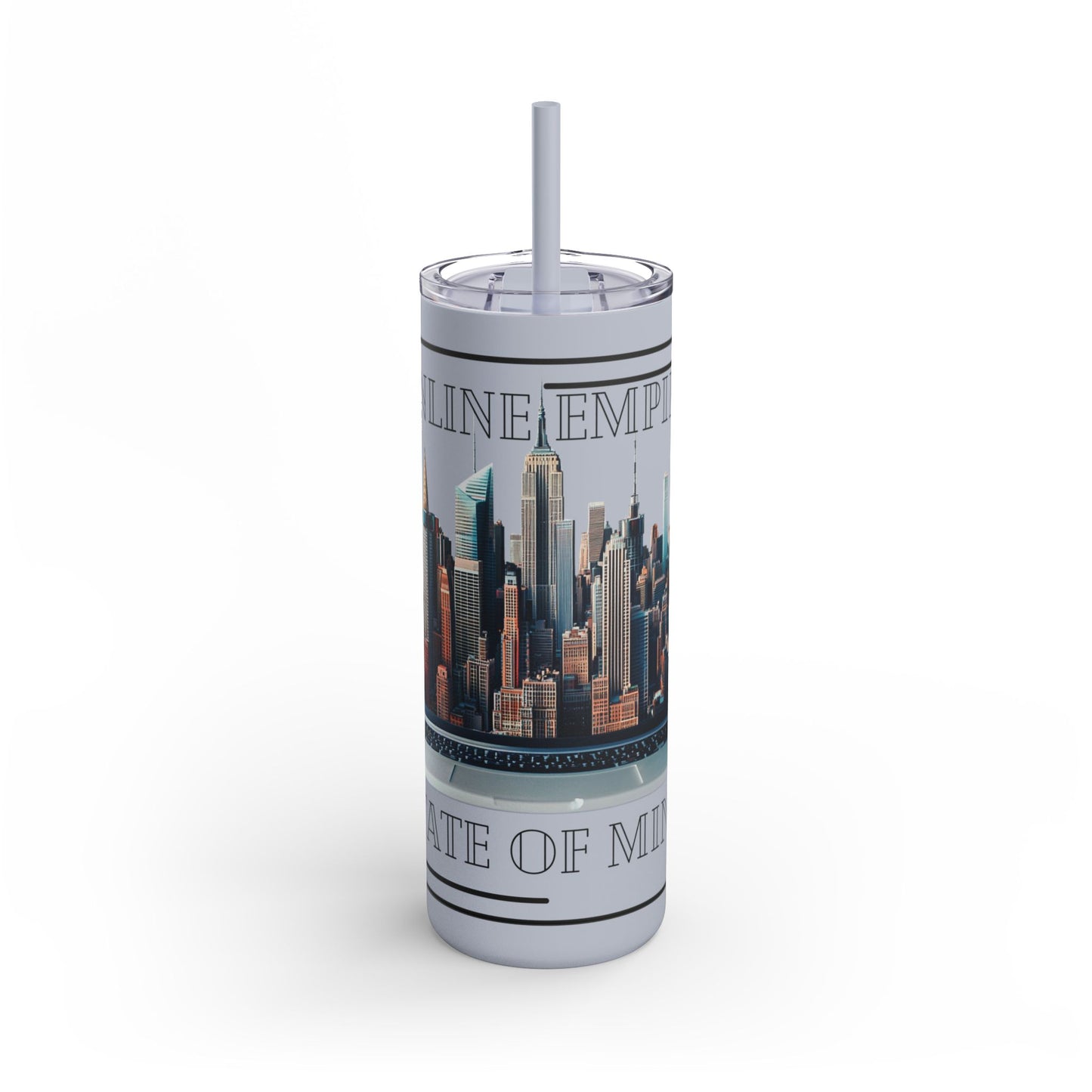 "Online Empire" Skinny Matte Tumbler