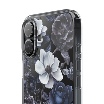 "Night Floral" Clear Phone Cases