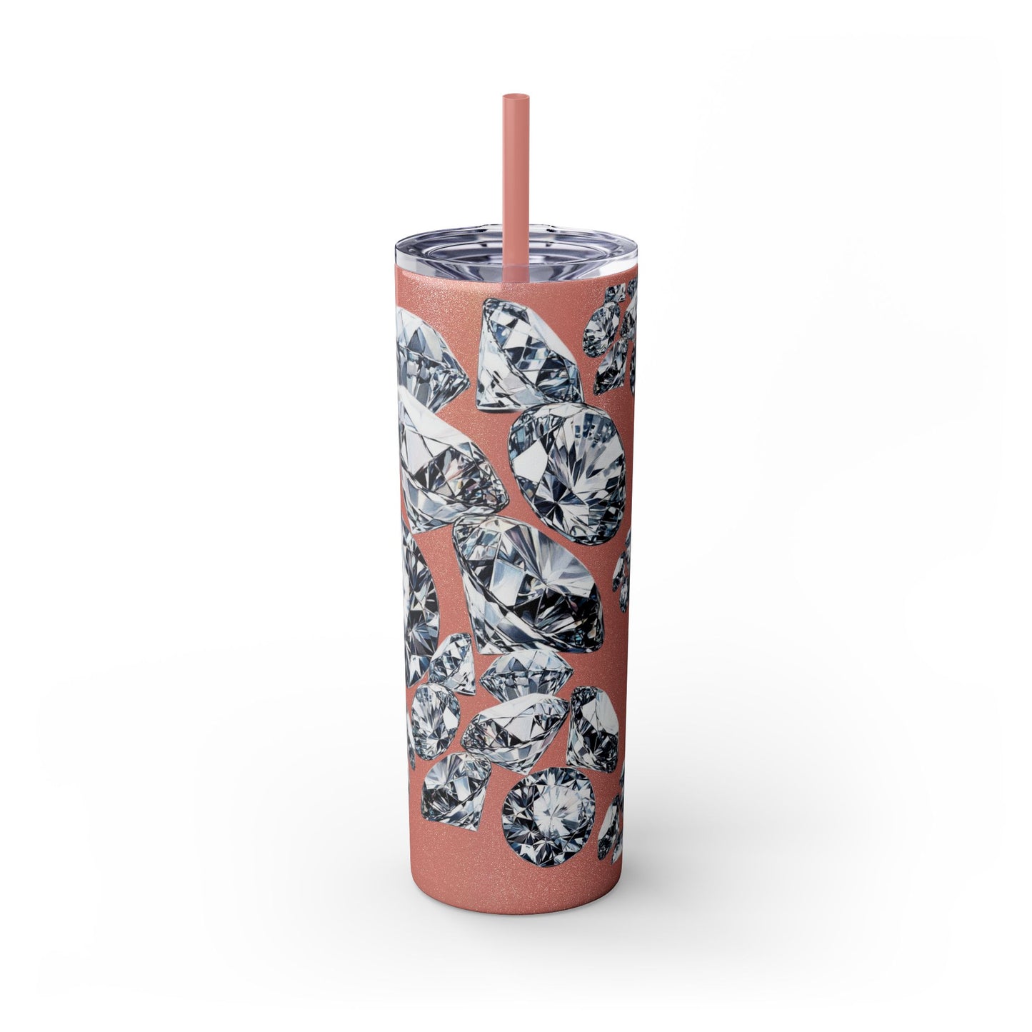 "Diamonds" Skinny Tumbler