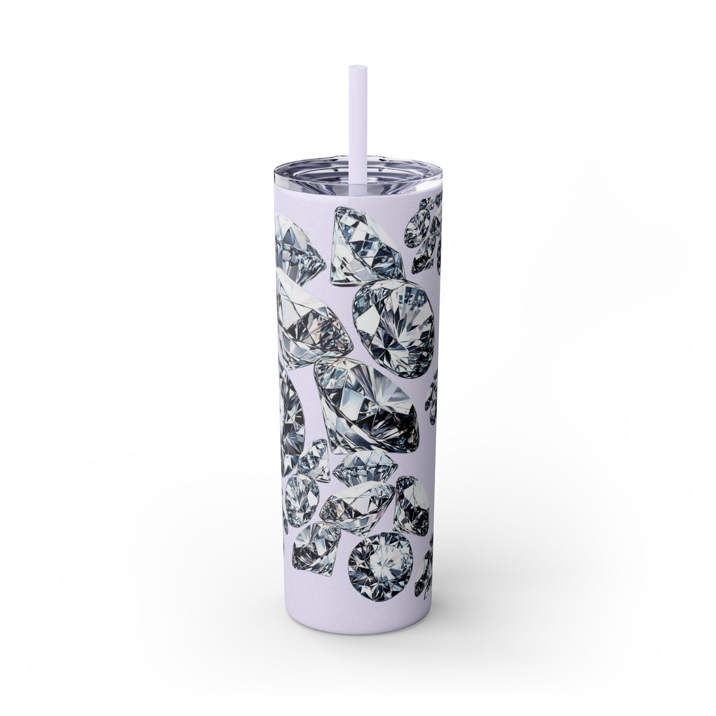 "Diamonds" Skinny Tumbler