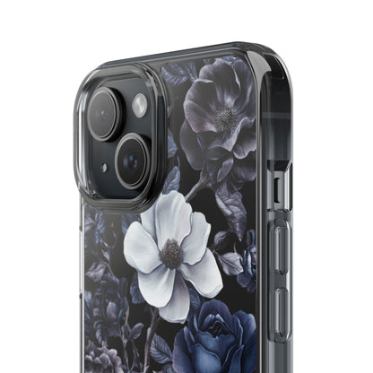 "Night Floral" Clear Phone Cases