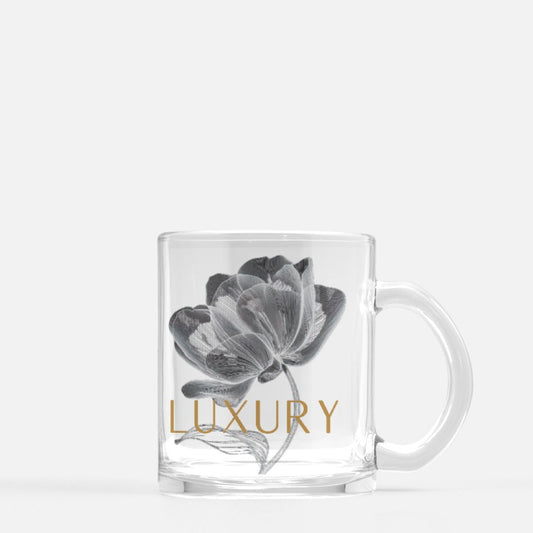 "Luxury" Glass Mug